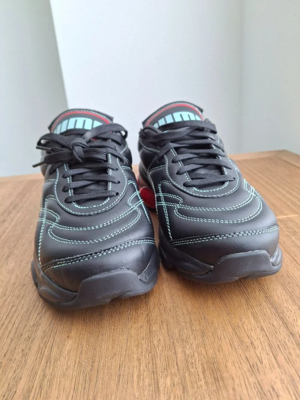 (New) Puma – Cell Dome King x Dua Lipa Sneakers (Black-Poppy Red) – Women's 8.5